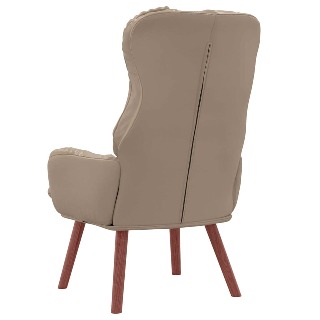 vidaXL Fauteuil cappuccino 69 x 74 x 93 cm similicuir