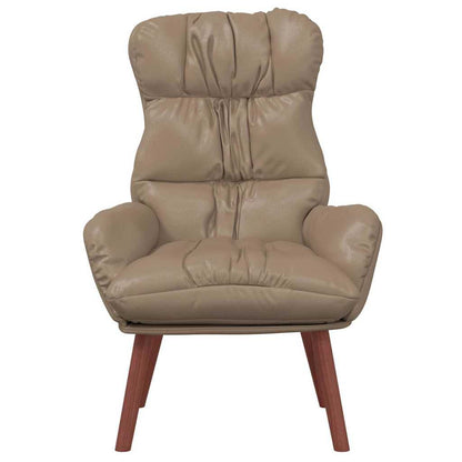 vidaXL Fauteuil cappuccino 69 x 74 x 93 cm similicuir