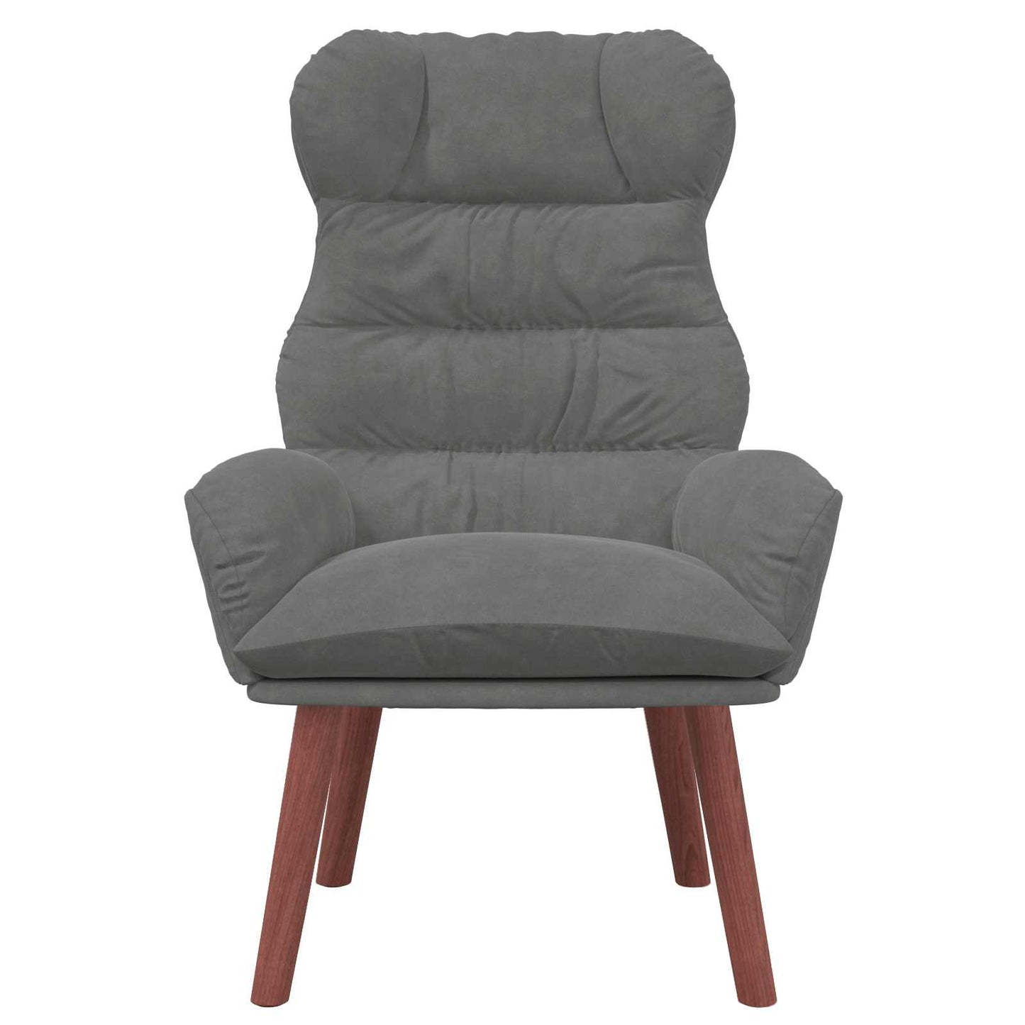 Sessel Dunkelgrau 69 x 74 x 93 cm Samt