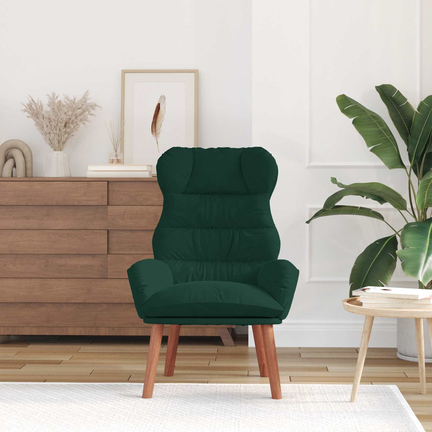 vidaXL Sessel Dunkelgrün 69 x 74 x 93 cm Samt