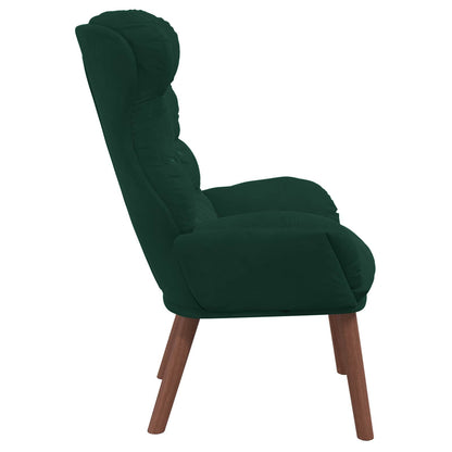 vidaXL Sessel Dunkelgrün 69 x 74 x 93 cm Samt