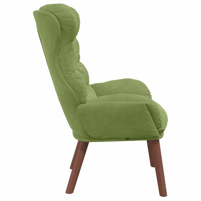 vidaXL Sessel Hellgrün 69 x 74 x 93 cm Samt