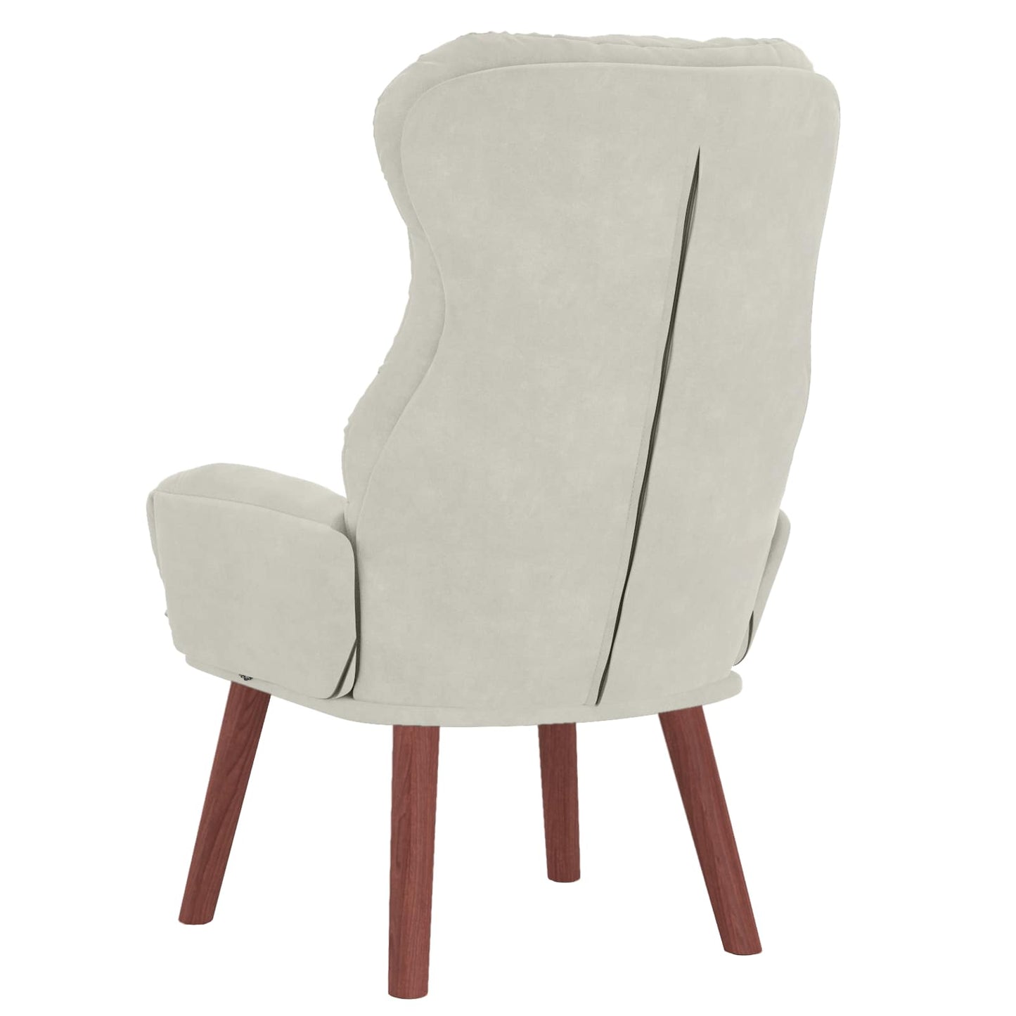 vidaXL Sessel Creme 69 x 74 x 93 cm Samt