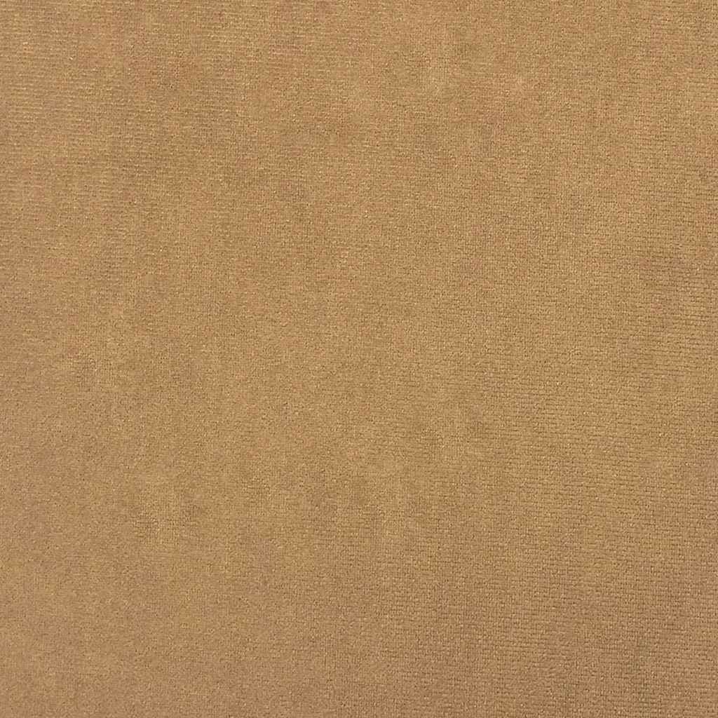 vidaXL Eierstuhl mit Fußhocker Braun 63 x 73 x 90 cm Samt