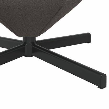 Eiersessel Dunkelgrau 63 x 73 x 90 cm Stoff