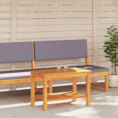 vidaXL Beistelltisch Braun 70 x 40 x 45 cm Massivholz Akazie