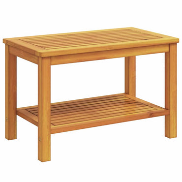 vidaXL Beistelltisch Braun 70 x 40 x 45 cm Massivholz Akazie