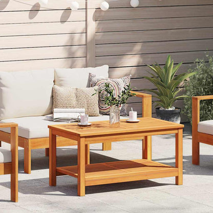 vidaXL Beistelltisch Braun 90 x 50 x 45 cm Massivholz Akazie