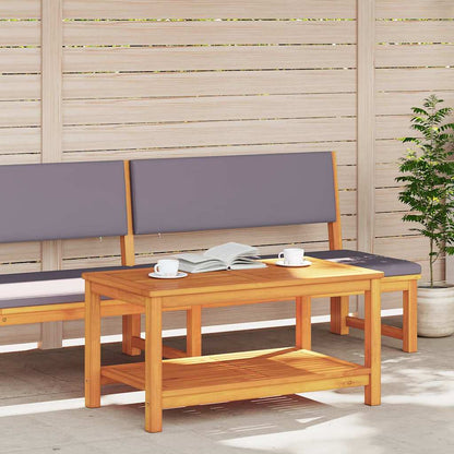 vidaXL Beistelltisch Braun 90 x 50 x 45 cm Massivholz Akazie