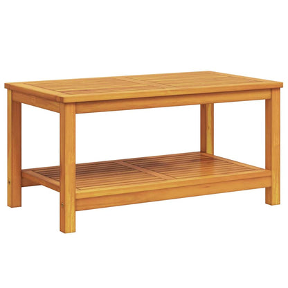 vidaXL Beistelltisch Braun 90 x 50 x 45 cm Massivholz Akazie