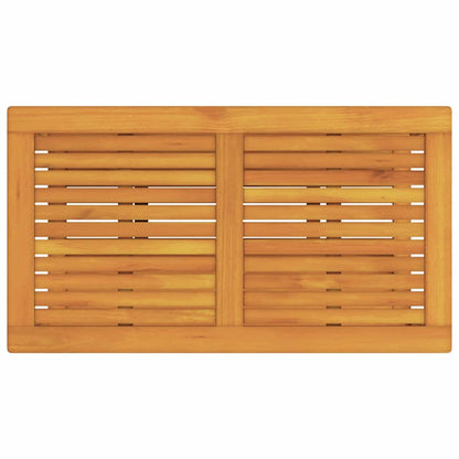vidaXL Beistelltisch Braun 90 x 50 x 45 cm Massivholz Akazie