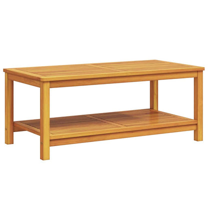 vidaXL Beistelltisch Braun 110 x 55 x 45 cm Massivholz Akazie