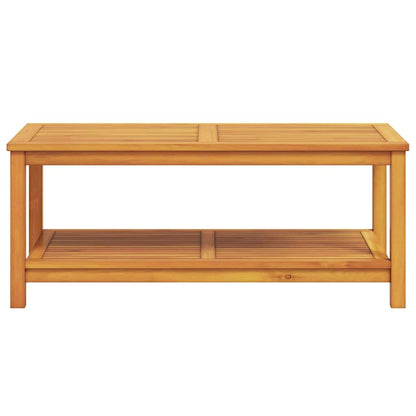 vidaXL Beistelltisch Braun 110 x 55 x 45 cm Massivholz Akazie