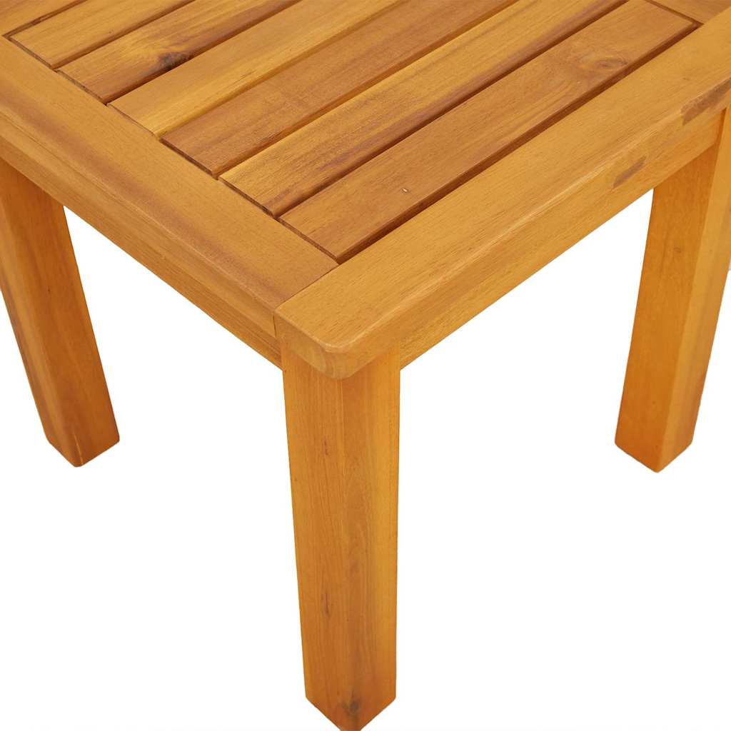 vidaXL Beistelltisch Braun 35 x 35 x 34 cm Massivholz Akazie