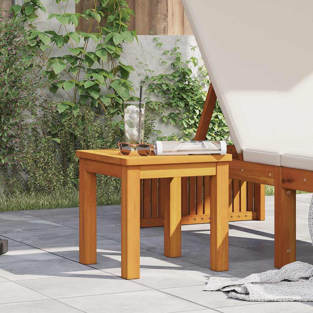 vidaXL Beistelltisch Braun 35 x 35 x 34 cm Massivholz Akazie