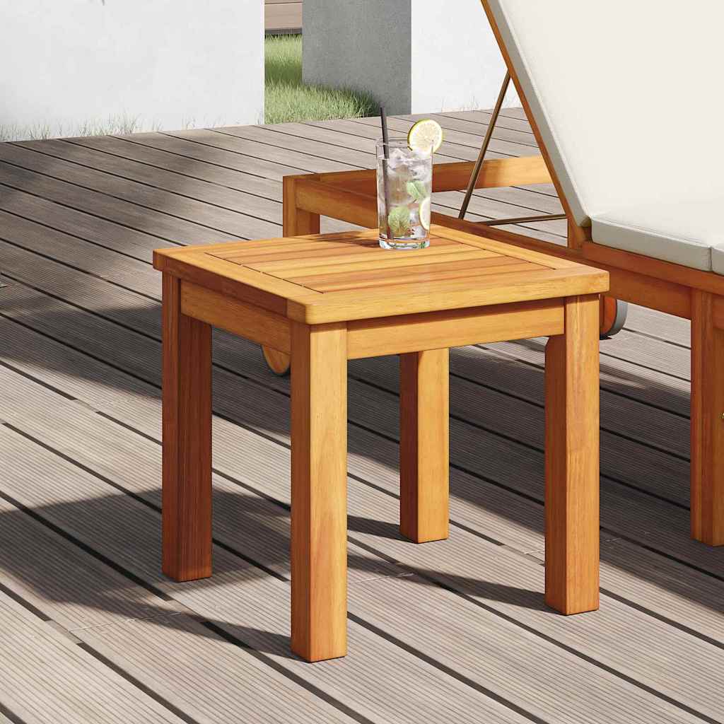 vidaXL Beistelltisch Braun 35 x 35 x 34 cm Massivholz Akazie
