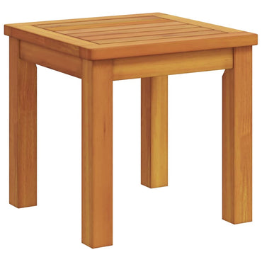 vidaXL Beistelltisch Braun 35 x 35 x 34 cm Massivholz Akazie