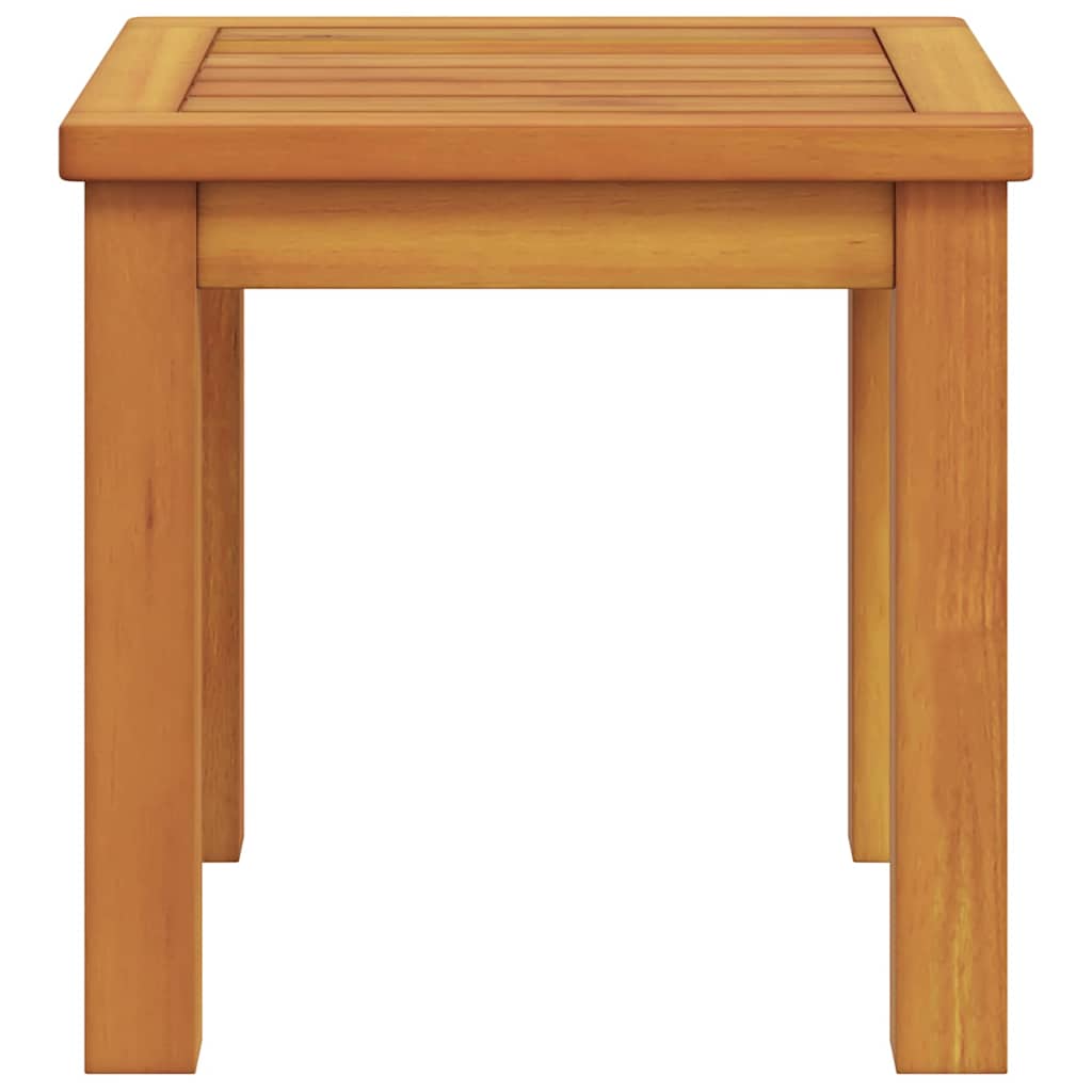 vidaXL Beistelltisch Braun 35 x 35 x 34 cm Massivholz Akazie