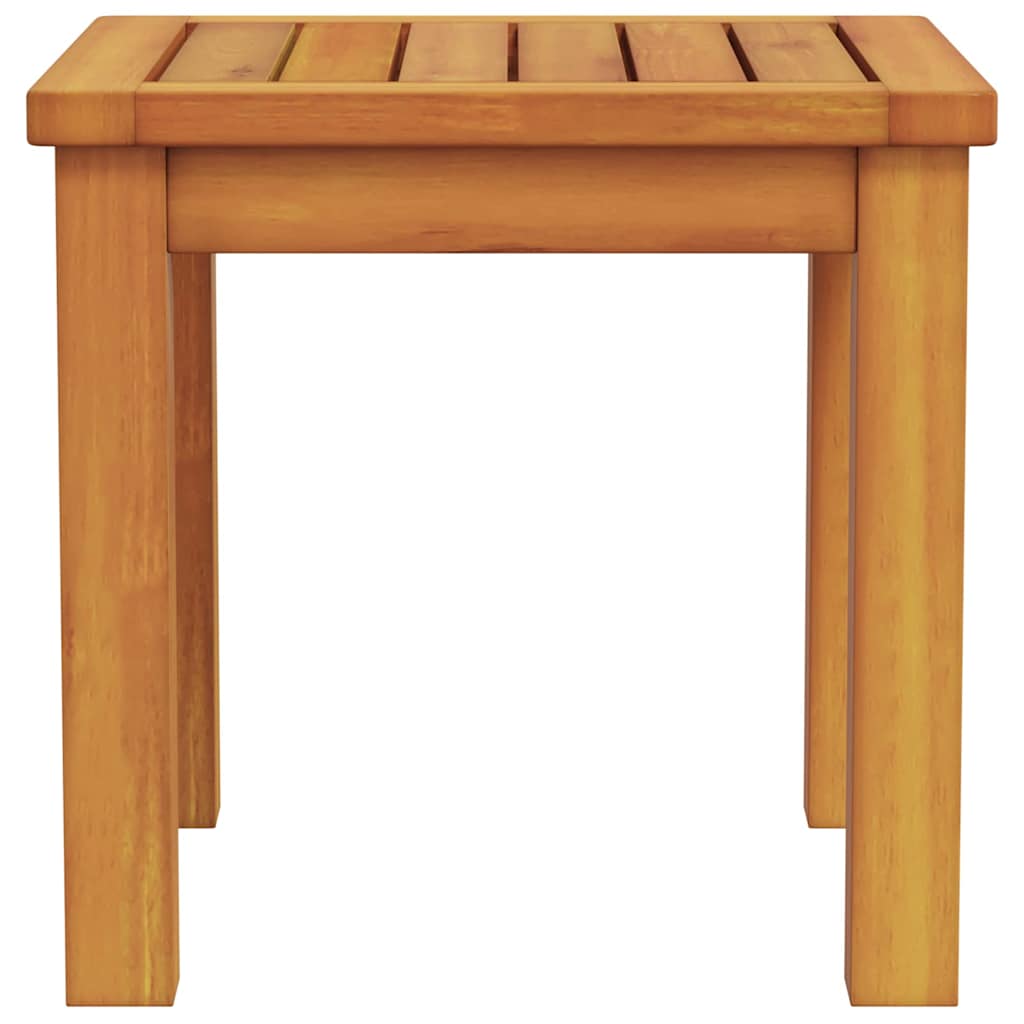 vidaXL Beistelltisch Braun 35 x 35 x 34 cm Massivholz Akazie