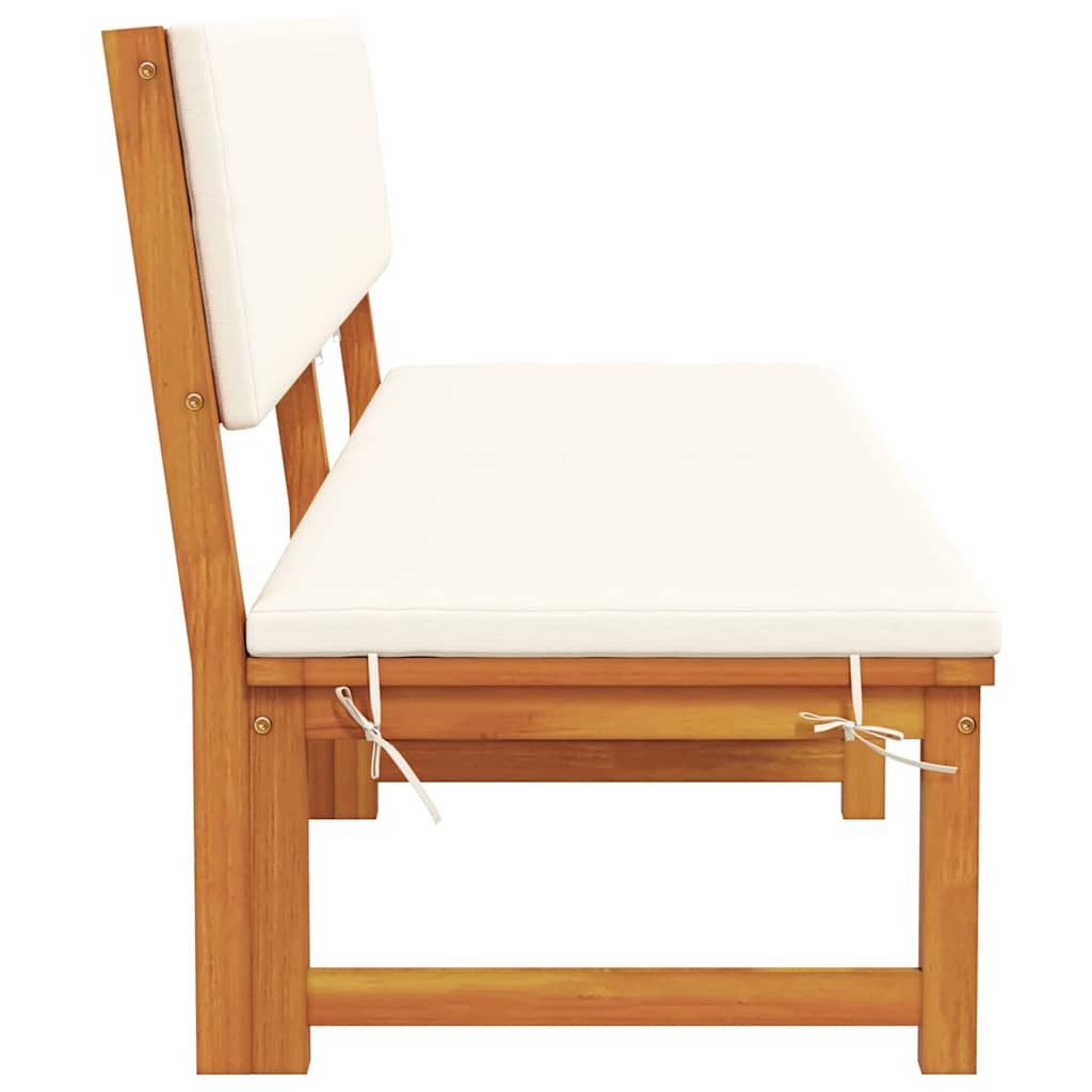 Sonnenliege Öl-Natur 200 x 57 x 75cm Massivholz Akazie