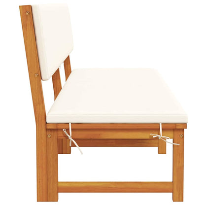 Sonnenliege Öl-Natur 200 x 57 x 75cm Massivholz Akazie