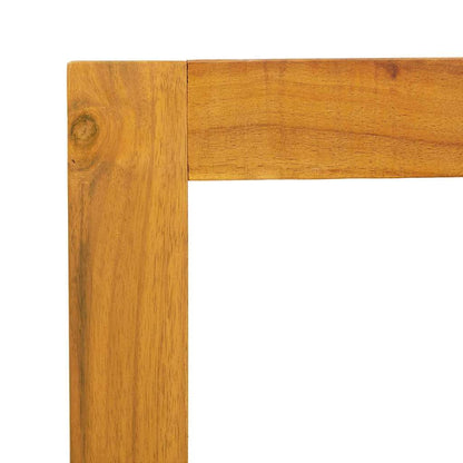 vidaXL Beistelltisch Öl-Natur 43 x 36 x 40 cm Massivholz Teak