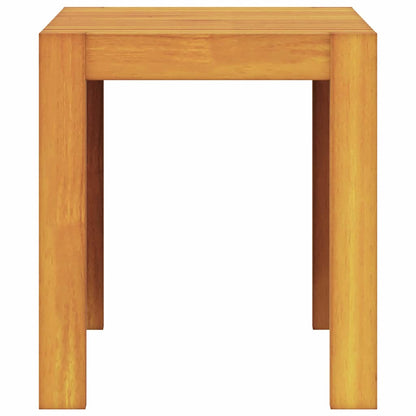 vidaXL Beistelltisch Öl-Natur 43 x 36 x 40 cm Massivholz Teak