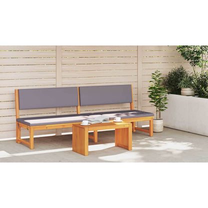 vidaXL Beistelltisch Öl-Natur 70 x 35 x 35 cm Massivholz Akazie