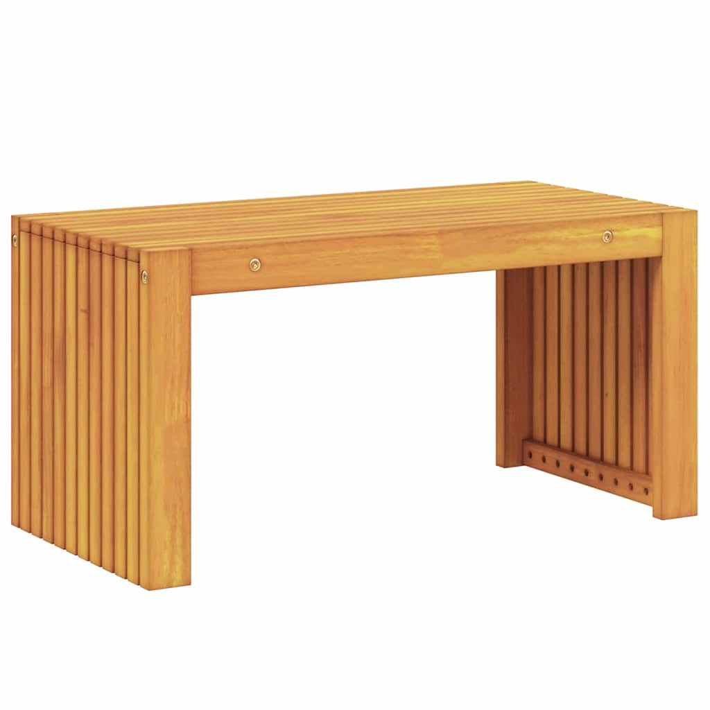 vidaXL Beistelltisch Öl-Natur 70 x 35 x 35 cm Massivholz Akazie
