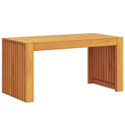 vidaXL Beistelltisch Öl-Natur 70 x 35 x 35 cm Massivholz Akazie
