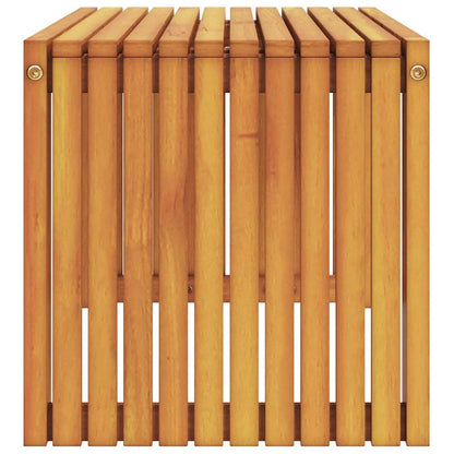 vidaXL Beistelltisch Öl-Natur 70 x 35 x 35 cm Massivholz Akazie