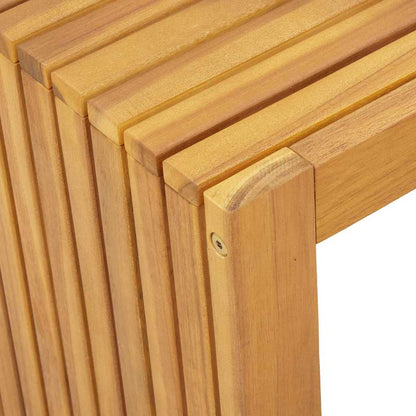 vidaXL Beistelltisch Öl-Natur 90 x 45 x 35 cm Massivholz Akazie