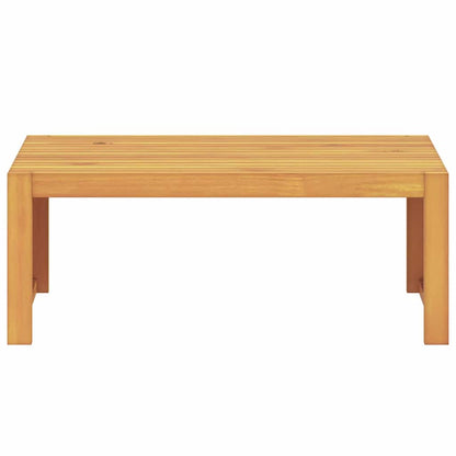 vidaXL Beistelltisch Öl-Natur 90 x 45 x 35 cm Massivholz Akazie