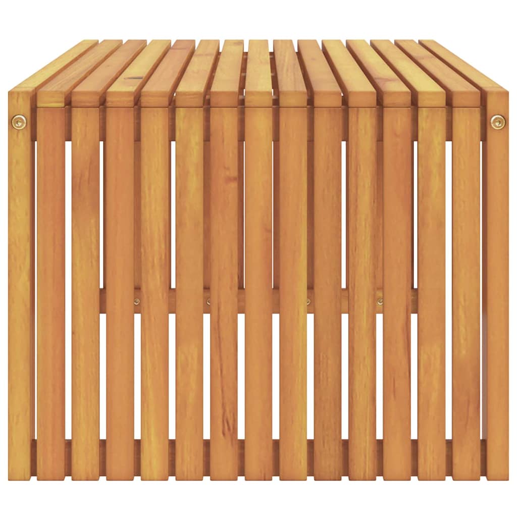 vidaXL Beistelltisch Öl-Natur 90 x 45 x 35 cm Massivholz Akazie