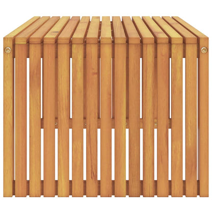 vidaXL Beistelltisch Öl-Natur 90 x 45 x 35 cm Massivholz Akazie
