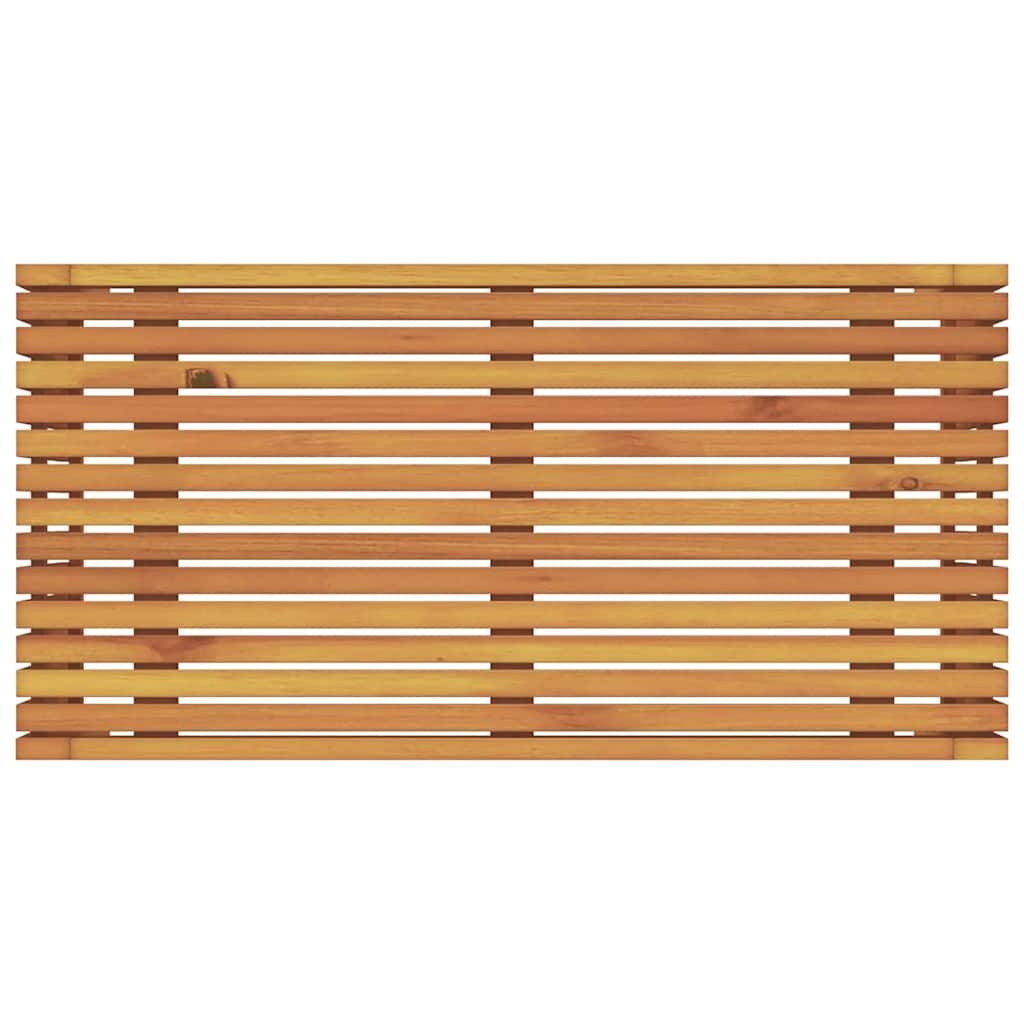 vidaXL Beistelltisch Öl-Natur 90 x 45 x 35 cm Massivholz Akazie
