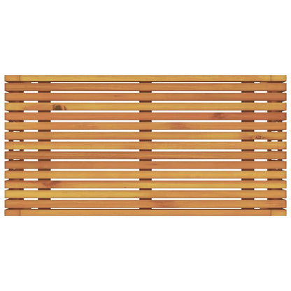 vidaXL Beistelltisch Öl-Natur 90 x 45 x 35 cm Massivholz Akazie