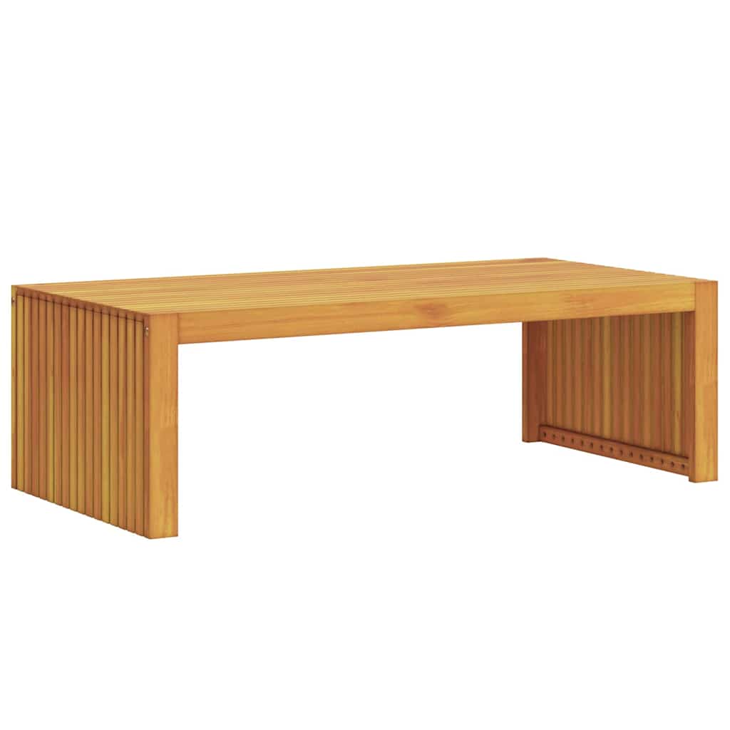 vidaXL Beistelltisch Öl-Natur 110 x 55 x 35 cm Massivholz Akazie