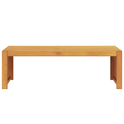 vidaXL Beistelltisch Öl-Natur 110 x 55 x 35 cm Massivholz Akazie