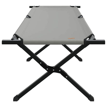 Klapp Schlafbett fürs Camping 2 pcs Grau 193 x 69 x 45 cm