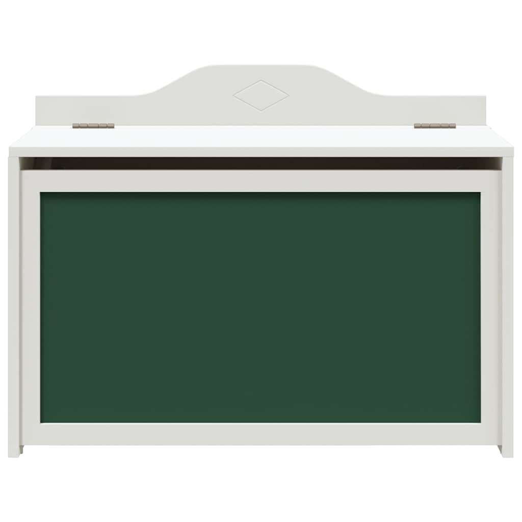 Box mit Stauraum und Tafelvorderseite ROROS Weiß Holzwerkstoff