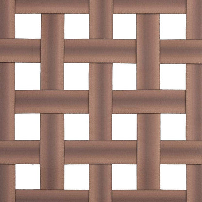 vidaXL Gartenstuhl 2 pcs Braun 78 x 55,5 x 75,5 cm Poly-Rattan