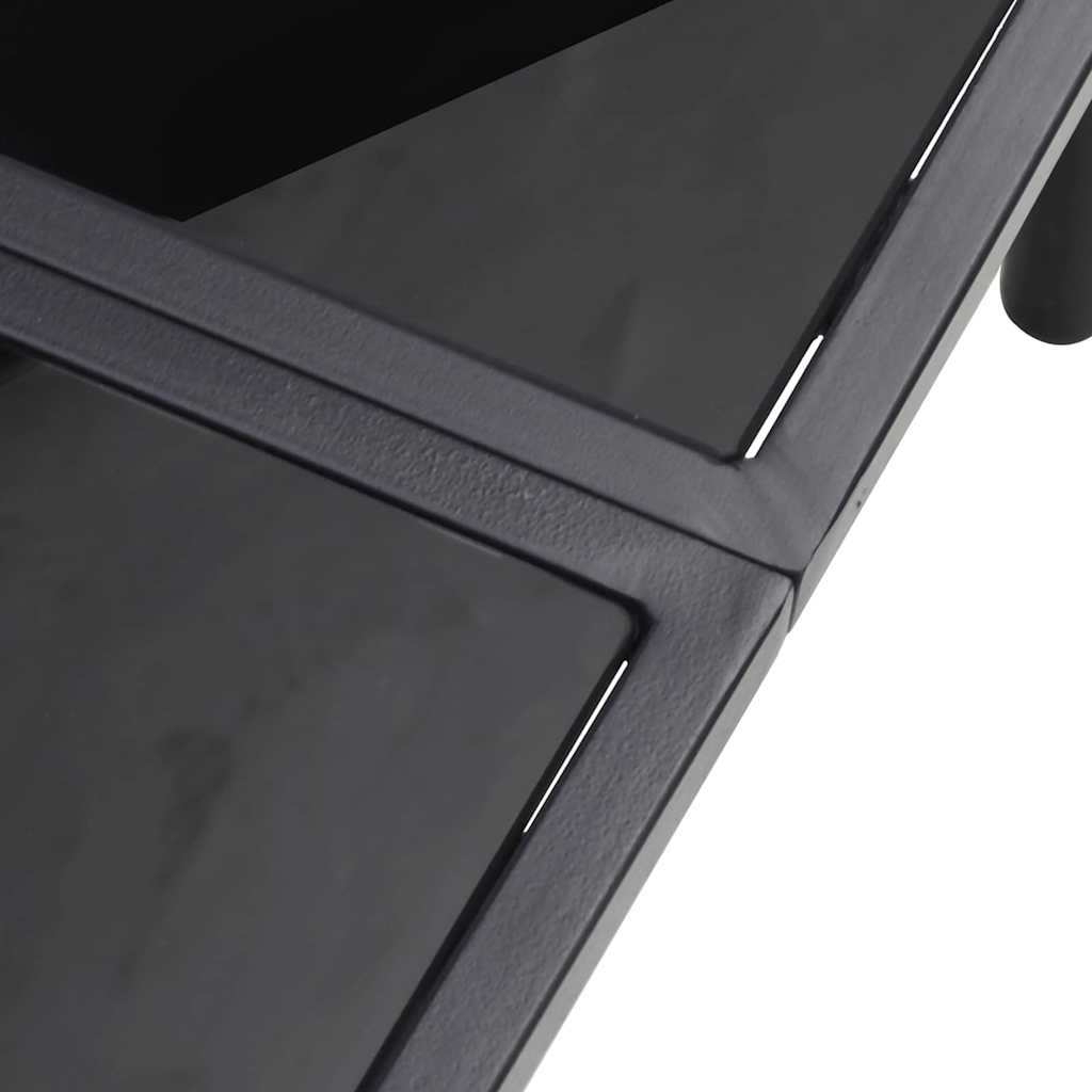 Garten Essgruppe 4 pcs Braun Poly-Rattan