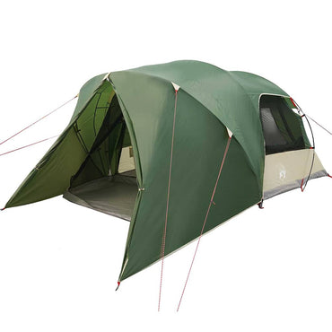 vidaXL Kuppelzelt mit abnehmbarem Regenverdeck Grün 455 x 252 x 178 cm