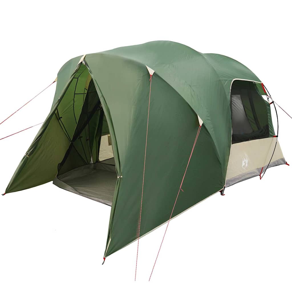 vidaXL Kuppelzelt mit Dach mit Speicher Grün 500 x 314 x 206 cm