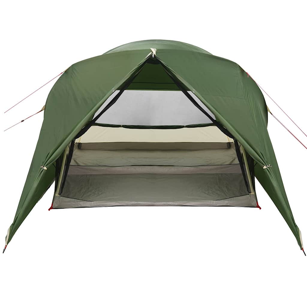 vidaXL Kuppelzelt mit Dach mit Speicher Grün 500 x 314 x 206 cm