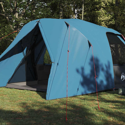 vidaXL Kuppelzelt mit Dach mit Speicher Blau 500 x 314 x 206 cm