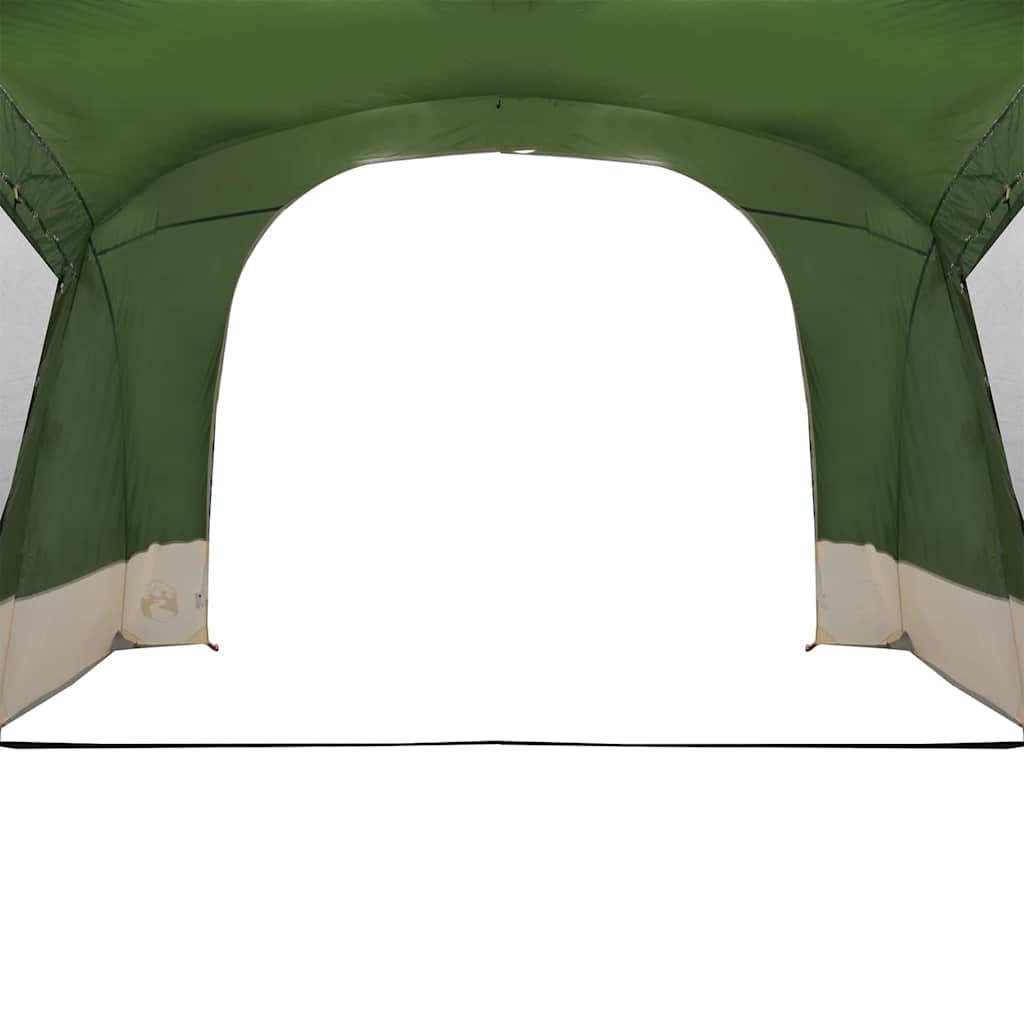 vidaXL Caravan Zelt mit Dach mit Speicher Grün 252 x 245 x 245 cm