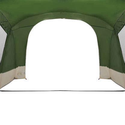 vidaXL Caravan Zelt mit Dach mit Speicher Grün 252 x 245 x 245 cm