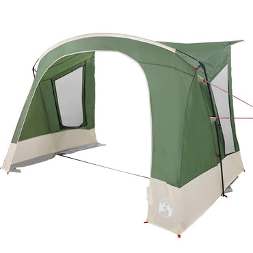 vidaXL Caravan Zelt mit Dach mit Speicher Grün 410 x 275 x 245 cm